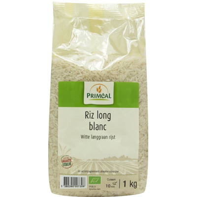 Afbeelding van Primeal Witte langgraan rijst 1 kilog