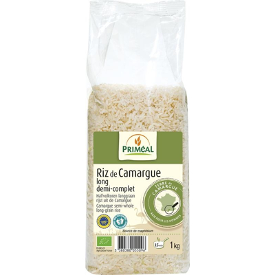Afbeelding van Primeal Halfvolkoren langgraan rijst camargue 1 kilog