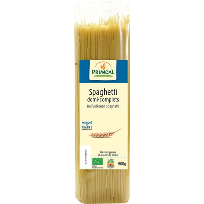 Afbeelding van Primeal Halfvolkoren spaghetti 500 g