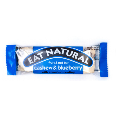 Afbeelding van Eat Natural Cashew Blueberry Yoghurt, 45 gram