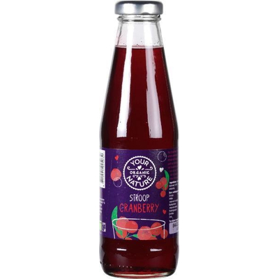 Afbeelding van Your Organic Nat Cranberry siroop 500 ml