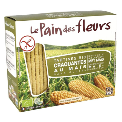 Afbeelding van Le Pain des Fleurs Crackers Maïs