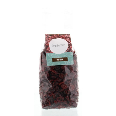 Afbeelding van Mijnnatuurwinkel Cranberries Rietsuiker, 400 gram