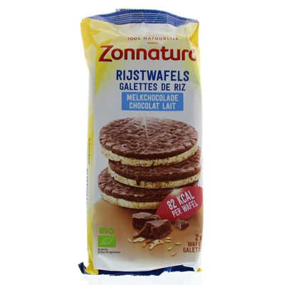 Afbeelding van Zonnatura Rijstwafels choco melk 100 g