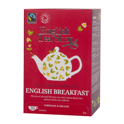 Afbeelding van English Tea Shop breakfast 20 zakjes