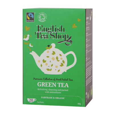 Afbeelding van English tea Shop Green 20 zakjes