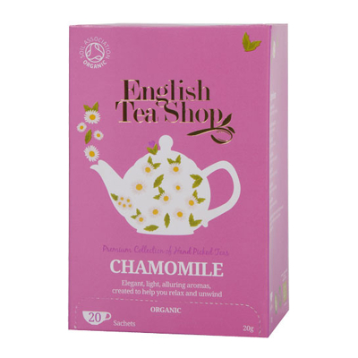 Afbeelding van English Tea Shop Chamomille 20 zakjes
