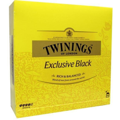 Afbeelding van Twinings Exclusive black tea envelop 100 stuks