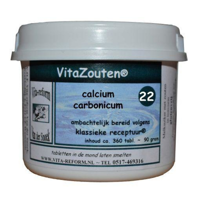 Afbeelding van Vitazouten Calcium Carbonicum Vitazout Nr. 22, 360 tabletten