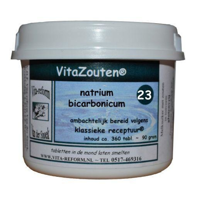 Afbeelding van Vitazouten Natrium Bicarbonicum Vitazout Nr. 23, 360 tabletten