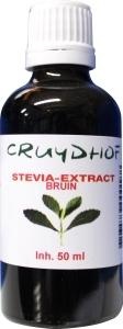 Afbeelding van Cruydhof Stevia Extract Bruin, 50 ml