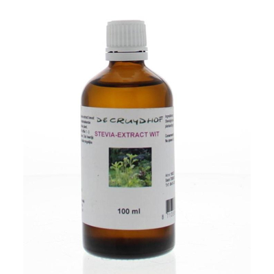 Afbeelding van Cruydhof Stevia Extract Wit, 100 ml