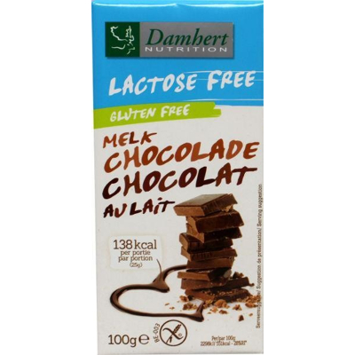 Afbeelding van Damhert Lactose Free Chocoladetablet melk glutenvrij