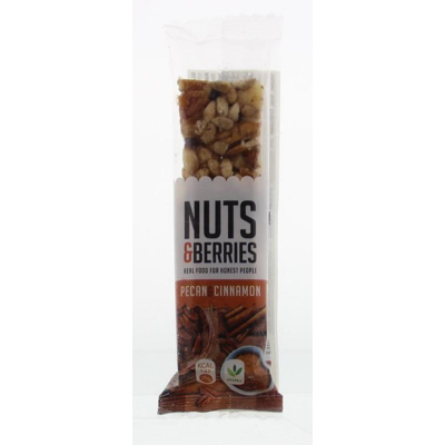 Afbeelding van Nuts &amp; Berries Pecan Cinnamon Bio, 30 gram