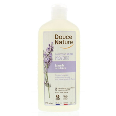 Afbeelding van Douce Nature Douchegel &amp; shampoo lavendel provence 250 ml