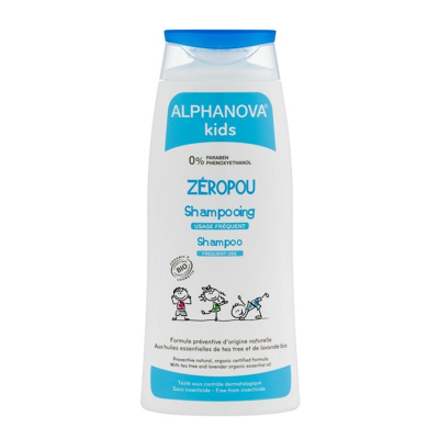 Afbeelding van Alphanova Kids Zeropou Shampoo Preventie Hoofdluis, 200 ml