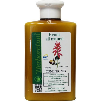 Afbeelding van Herboretum Henna All Natural Conditioner Aloe/jojoba, 300 ml