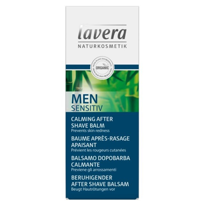 Afbeelding van Lavera Men Sensitiv Calming After Shave Balm En fr it de, 50 ml