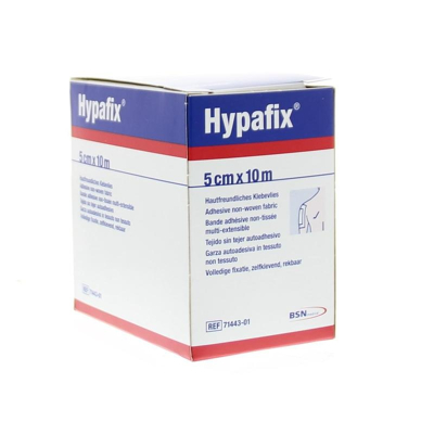 Afbeelding van Hypafix Kleefvlies Hypoallergeen 10m X 5cm, 1 stuks