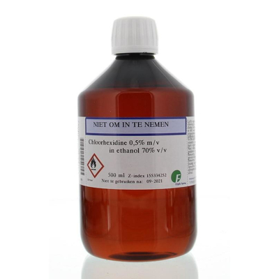 Afbeelding van Orphi Chloorhexidine 0.5% In Alcohol 70%, 500 ml