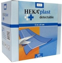 Afbeelding van Hekaplast Dispenser 5m X 6cm Detectable, 1 stuks
