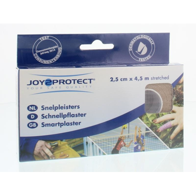 Afbeelding van Joy2Protect Snelpleisters 2,5cmx4,5m Huidkleurig