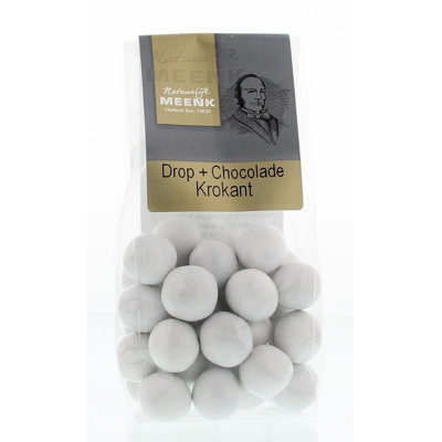 Afbeelding van Meenk Drop + Chocolade Krokant, 150 gram