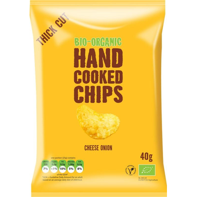 Afbeelding van Trafo Chips handcooked kaas &amp; ui 40 g