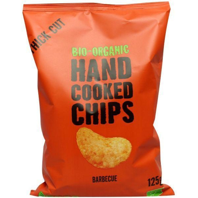 Afbeelding van Trafo Chips Handcooked Barbecue Bio, 125 gram