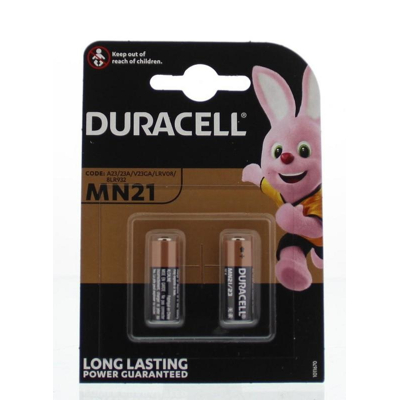 Afbeelding van DURACELL Batterij MN21 12V A23 K23A LRV08 2 stuks