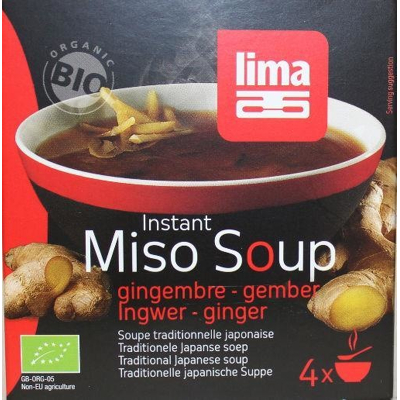 Afbeelding van Lima Soep Instant Miso Multi verpakking 6x60GR