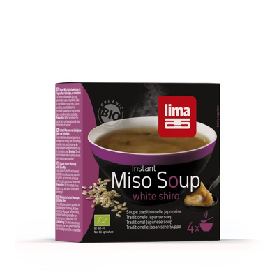 Afbeelding van Lima Instant miso soup white shiro 16.5 gram 4 stuks