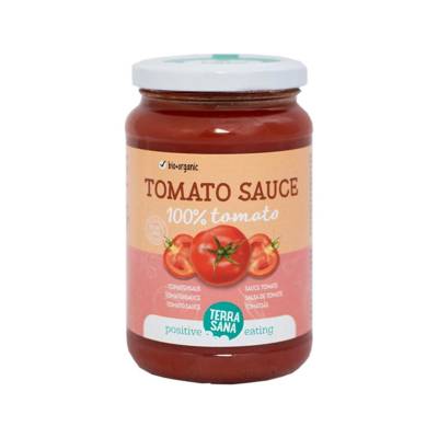 Afbeelding van Terrasana Tomatensaus 100% Tomaat Bio, 340 gram