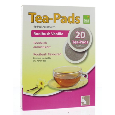 Afbeelding van Geels Rooibos vanille tea pads 20 stuks