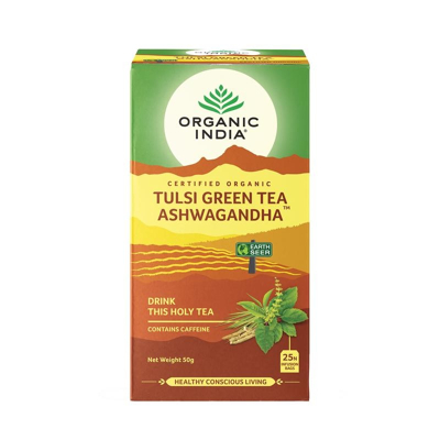 Afbeelding van Organic India Tulsi Green Tea 25ZK