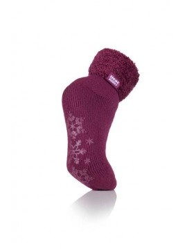 Afbeelding van Heat Holders Ladies lounge socks 4 8 plum 1 paar
