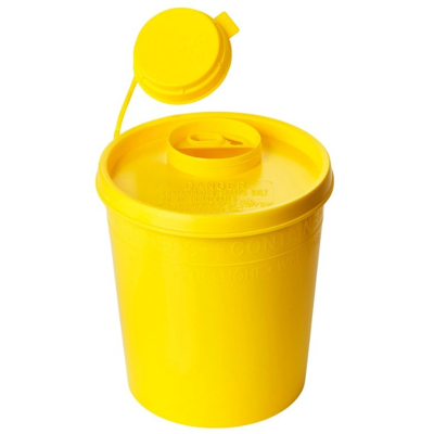 Afbeelding van Brocacef Naalden container medium geel 1.7 liter