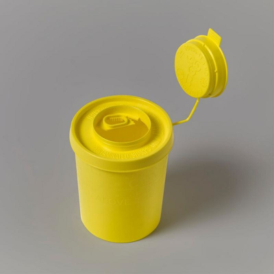 Afbeelding van Blockland Naalden container medibox geel 500 ml 1 stuks