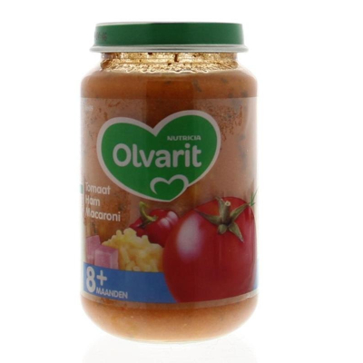 Afbeelding van Olvarit Tomaat ham macaroni 8M09 200 g