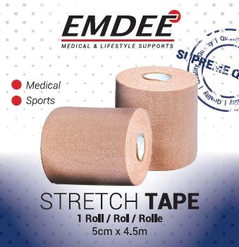Afbeelding van Emdee Easystretch Tape 5cm X 4.5m, 1 stuks