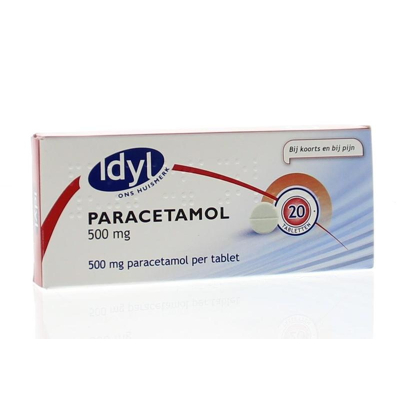 Afbeelding van Idyl Paracetamol Tablet 500mg
