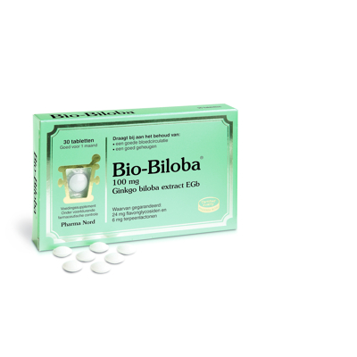 Afbeelding van Bio Biloba Tabletten 30st