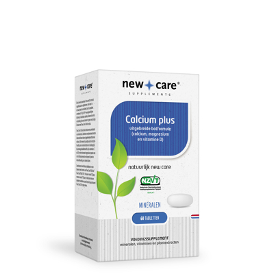Afbeelding van New Care Calcium plus 60 tabletten