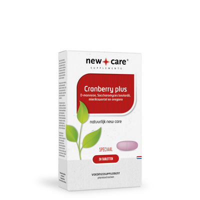 Afbeelding van New Care Cranberry plus 30 tabletten