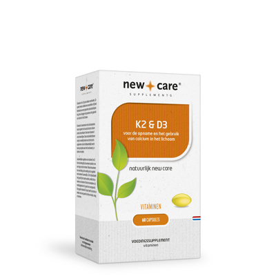 Afbeelding van New Care K2 en D3 (60 caps)