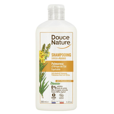 Afbeelding van Douce Nature Shampoo Anti Roos Palmarosa Bio, 250 ml