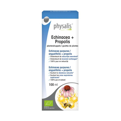 Afbeelding van Physalis Echinacea + Propolis Plantendruppels Bio 100ML