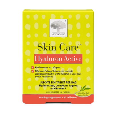 Afbeelding van New Nordic Skin Care Hyaluron Active 30tb