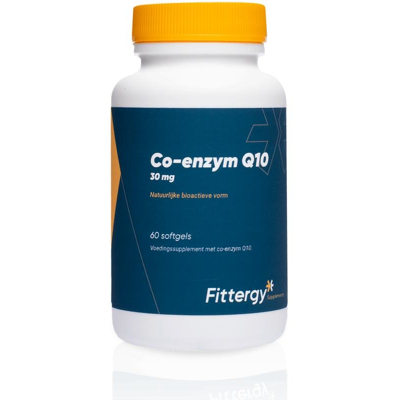 Afbeelding van Fittergy Co enzym Q10 30 mg Softgels