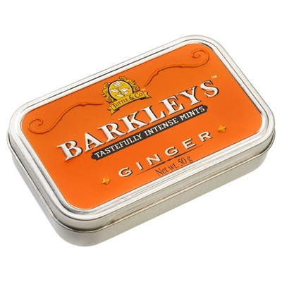 Afbeelding van Barkleys Classic Mints Ginger, 50 gram